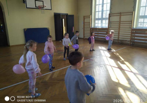 Grupa IV podczas ćwiczeń