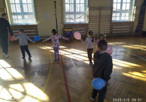 Grupa IV podczas ćwiczeń