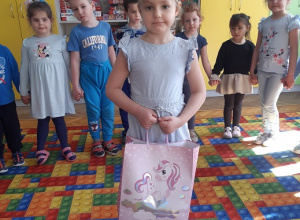 Urodziny w przedszkolu - Marysia K.