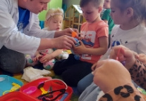 Zajęcia ze studentami medycyny