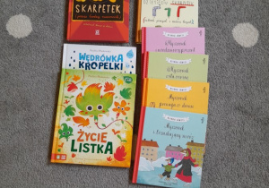 Nowe książki zakupione do przedszkola