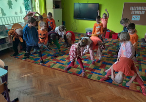 Zabawy ruchowe z dynią