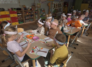 Obchody Dnia Drzewa - realizacja projektu "Jestem Małym Przyjacielem Przyrody".