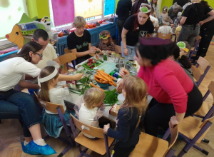 Zajęcia otwarte z rodzicami - "Warzywne przygody"