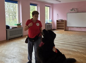 Dogoterapia u Biedronek.