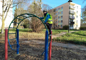 wspinaczka na drabinkach