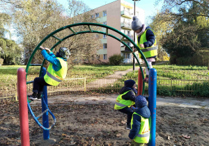 wspinaczka na drabinkach