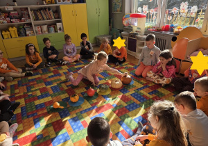 zabawa Dynia zmieniła miejsce