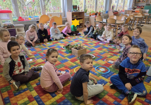 segregują kasztany i żołędzie