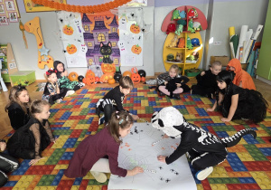 zabawa Ile znalazłem pająków