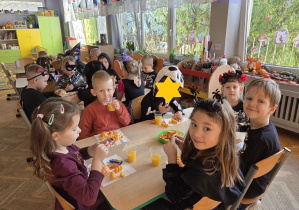 wspólny poczęstunek