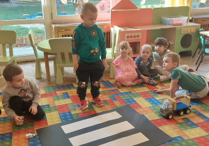 Utrwalamy zasady bezpiecznego poruszania się