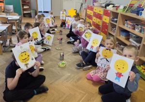 pokaz prac plastycznych - Śmieszka