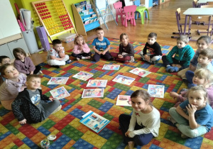 ilustracje do opowiadania ,,Urodziny Martynki''