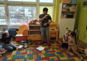 Pan Tomasz ze swoim pupilem