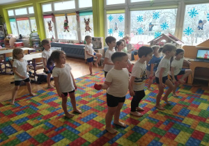 skupieni na ćwiczeniu