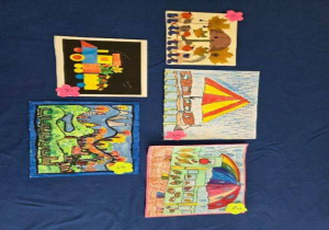 Laureaci w kategorii 6-latki wraz z wyróżnionymi pracami