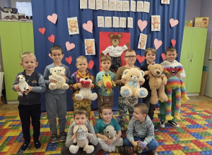 Zabawy z okazji Święta Pluszowego Misia.