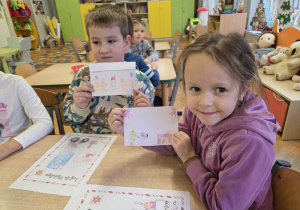 rysowanie listu do świętego Mikołaja