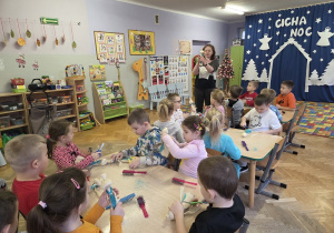 tworzenie aniołków z sizalu