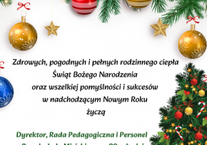 Życzenia świąteczne 2025