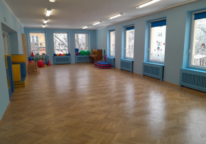 Nowa sala gimnastyczna w naszym przedszkolu
