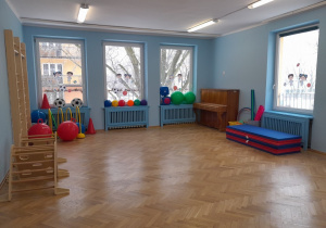 Nowa sala gimnastyczna w naszym przedszkolu