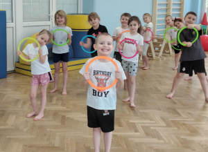 Nowa sala gimnastyczna.