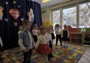 Występ dzieci z grupy Motylek