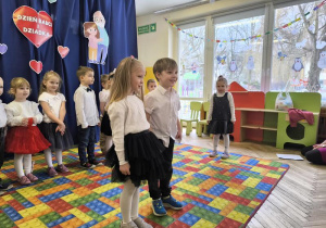 Występ dzieci z grupy Motylek