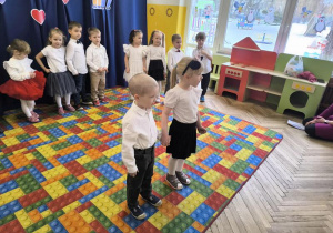 Występ dzieci z grupy Motylek