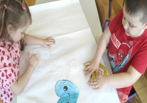 przyklejamy serduszka