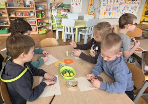 Tworzenie pączków.