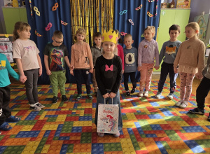 Urodziny Majki z grupy Biedronek.