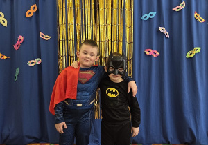 Wspólne zdjęcie chłopców