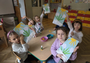 prace plastyczne - Przebiśniegi