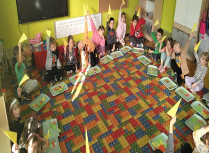 Cyfra 6 i figury geometryczne