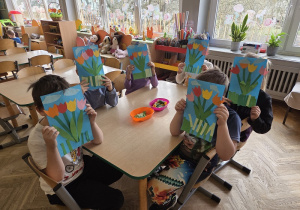 Wiosenne kwiaty - tulipany