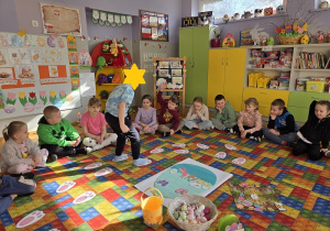 zabawy z zajączkiem