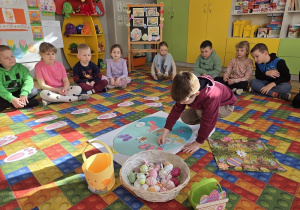 zabawy z zajączkiem