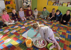 zabawy z zajączkiem