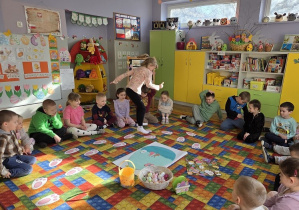 zabawy z zajączkiem