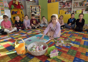 zabawy z zajączkiem