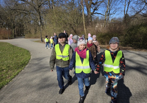 spacer po parku Źródliska