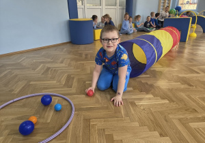 zabawa zbieramy kule