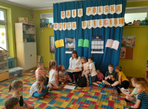 Spotkanie czytelnicze z mamą Anieli, w ramach "Tygodnia Czytania Dzieciom"