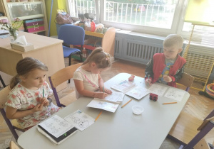 kolorujemy Empatka i wykonujemy zadanie projektowe