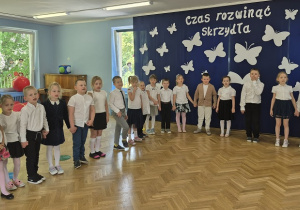 występy dzieci z okazji pożegnania przedszkola