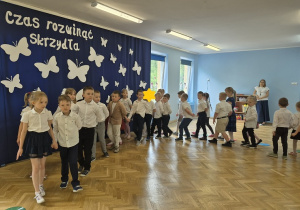 występy dzieci z okazji pożegnania przedszkola