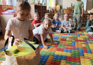 Motylki odkrywają nowe zabawki